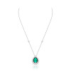 RichandRare-BLACK-EMERALD, ONYX AND DIAMOND PENDENT NECKLACE